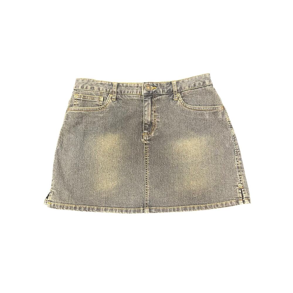 y2k mini denim skirt size 5